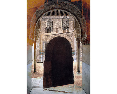 Portalea, Alhambra, 2006. Alhambra. Granada. Andaluzia. Espainia. Europa. C-Print Diasec