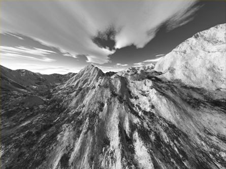 Orogenesia: Gibraltar (952) 2003/2004 Zilar gelatina bromuroa aluminio dibond gainean muntatua